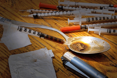 Heroin is usually brown or white and can be injected, snorted, inhaled or ingested.
