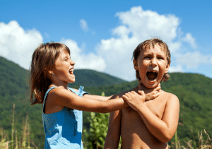 Children Fighting