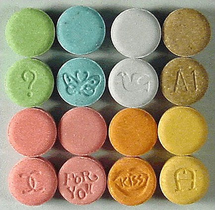 Stamped Ecstasy Pills
