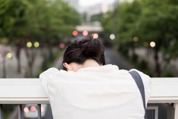 woman feeling like she failed in recovery