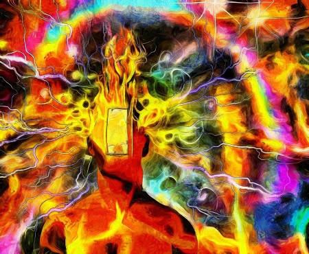 psychedelic image to symbolize ibogaine treatment experience