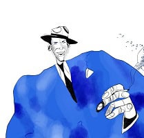 image of sinatra to symbolize recovery my way