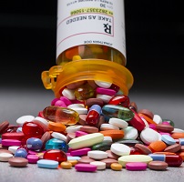 image of prescription drugs to promote drug take-back day
