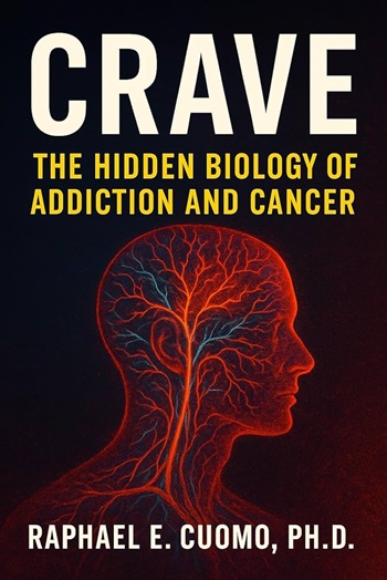 image of book cover of crave: the hidden biology of addiction and cancer